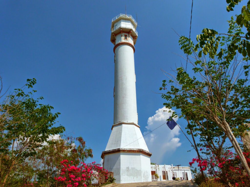 Cape Bolinao Lighthouse. Pangasinan Tourist Spot