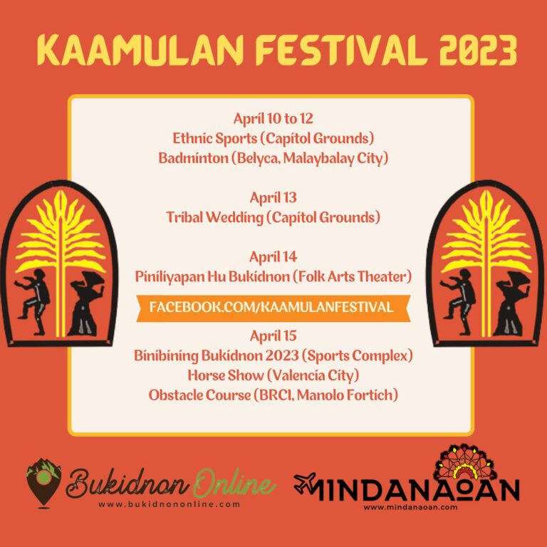 KAAMULAN festival 2023: BUKIDNON Best Guide and Travel Tips, Schedule ...