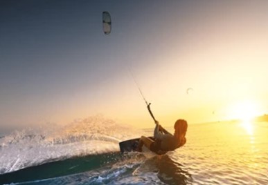 Kite Boarding_Tourist spots in Camarines Norte