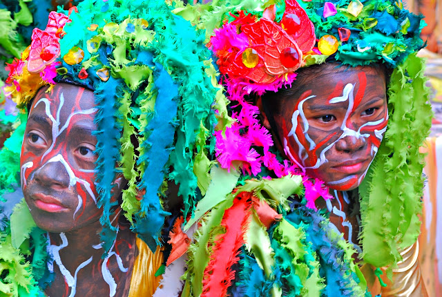 Colorful and Vibrant Fabrics - Dinagyang Festival